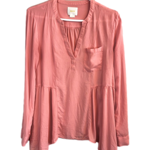 ANTHROPOLOGIE MAEVE Peasant Pullover Long sleeve flowy Blouse Size 6